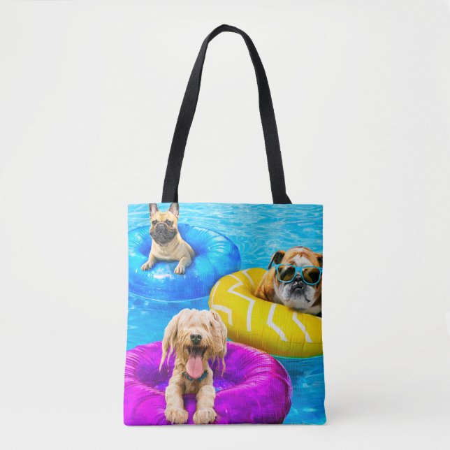 Hundpoolparty Tygkasse (Framsida)