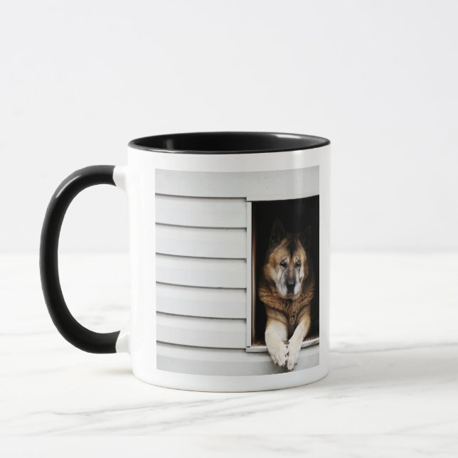hundporträtt mugg (Vänster)