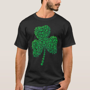 Hundpote Shamrock St Patricks Day Katt Saint Patty T Shirt