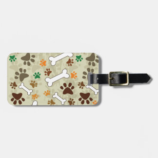 hundpows och ben bagagebricka