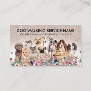 Hundpromenad Kattbesök Service Visitkort