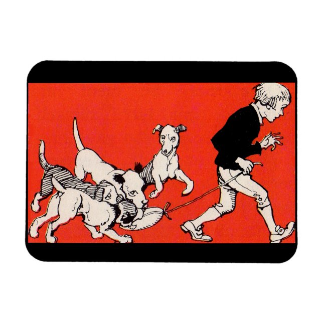 hundpromenadören magnet (Horisontell)