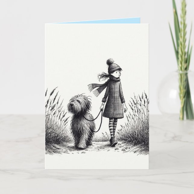 Hundpromenadskort Kort (Framsida)