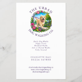 Hundpromenadtränare Flyer Labrador Logotyp