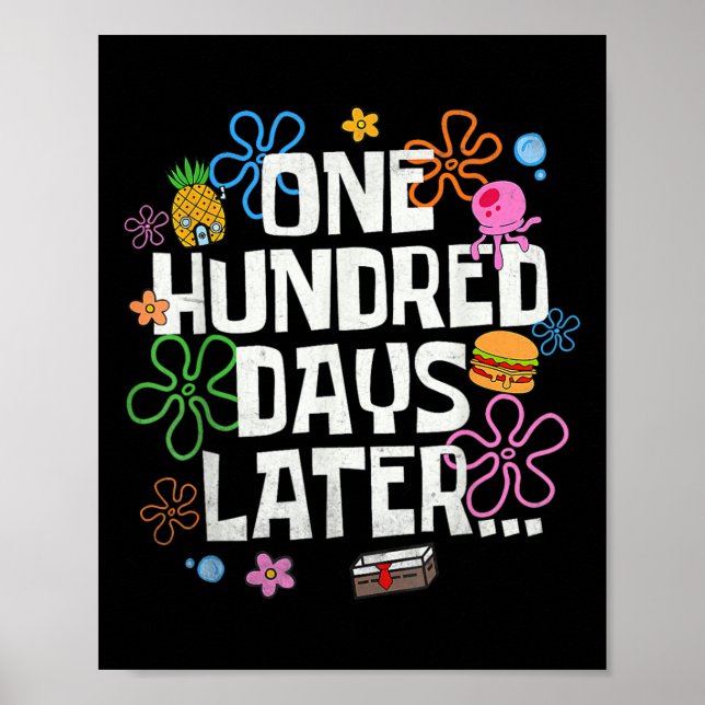 Hundra dagar senare 100 dagars skola elev  poster (Framsidan)