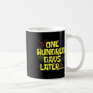 Hundra dagar senare 100:e skoldagen lärare kaffemugg
