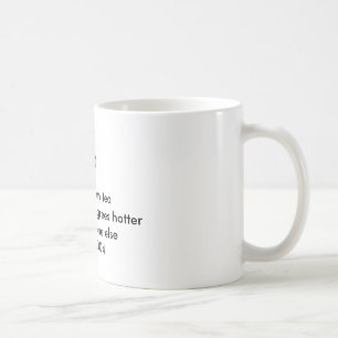 Hundra grader Hotter muggen Kaffemugg