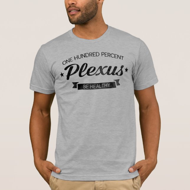 Hundra procent Plexus! T-shirt (Framsida)