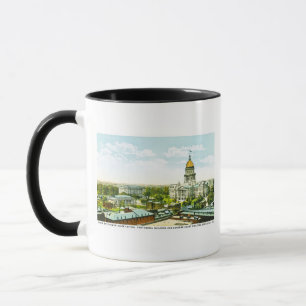 Hundraårs- byggnad för huvudstad, Springfield, Mugg