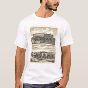 Hundraårs- hotell, Tecumseh och Neb, Nebraska Tee Shirt