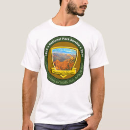 Hundraårs- manar för nationalpark grundläggande t shirt
