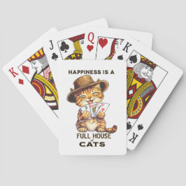 HUNDRAGEN ÄR ETT FULLT KATTPoker Casinokort