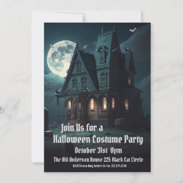 Hundrahus, Halloween Costume Party Inbjudningar