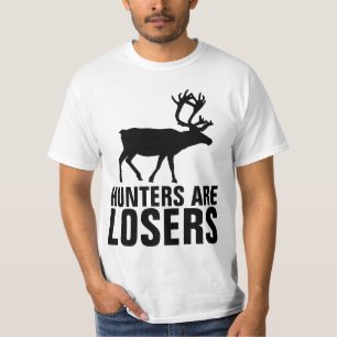HUNDRAR ÄR LOSERS T-Shirts (HJORT)