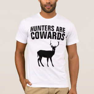 HUNDRAR ÄR SKYDDSMEDEL, ANTI HUNTING HJORT T-shirt