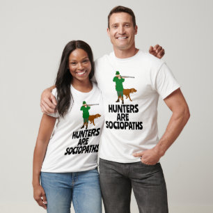 HUNDRAR ÄR SOCIOPATER SOM HUNDRAR ANTIT-SHIRTS T SHIRT