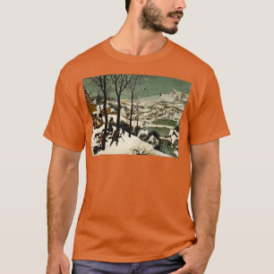HUNDRAR I SNÖ BRUEGEL 2 T SHIRT