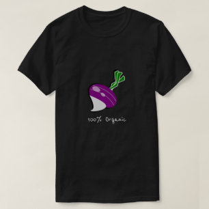 Hundratals procent organisk slogan med rovdrift t shirt