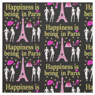 HUNDRATAN ÄR I PARIS FABRIC TYG