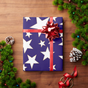 Hundratusentals stjärnor presentpapper