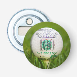 Hundred Dollar Golf Boll Flasköppnare
