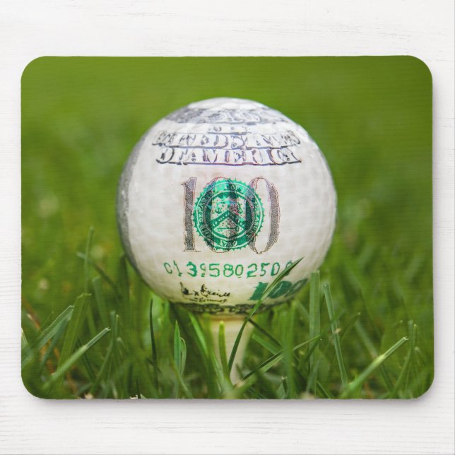 Hundred Dollar Golf Boll Musmatta (Framsidan)