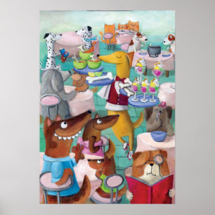 Hundrestaurang Poster