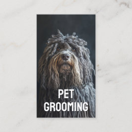 Hundsalong Boutique Bergamasco Fårhund Visitkort