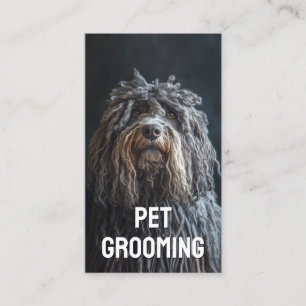 Hundsalong Boutique Bergamasco Fårhund Visitkort