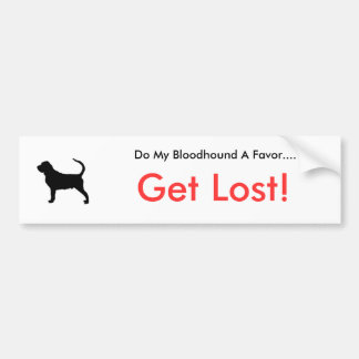 Hundsiluett-blodhund-t, Gör Min Blodhund En ... Bildekal