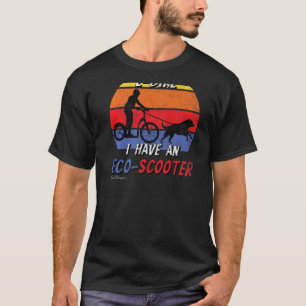 Hundskoter som säger E-bike hundar Hund som åker s T Shirt