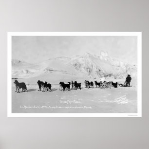 Hundsleden kämpar för Alaska 1910 Poster