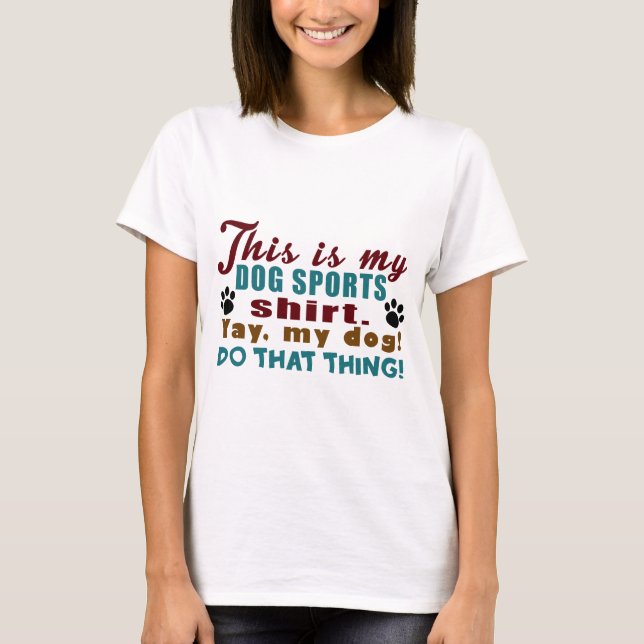 Hundsportar Tee (Framsida)