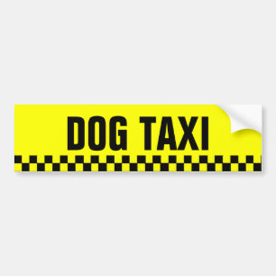 Hundtaxibildekal Bildekal