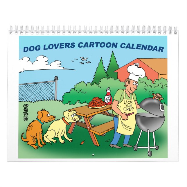 Hundtecknadkalender Kalender (Omslag)