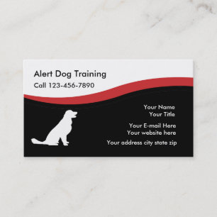 HundTraning visitkortar Visitkort