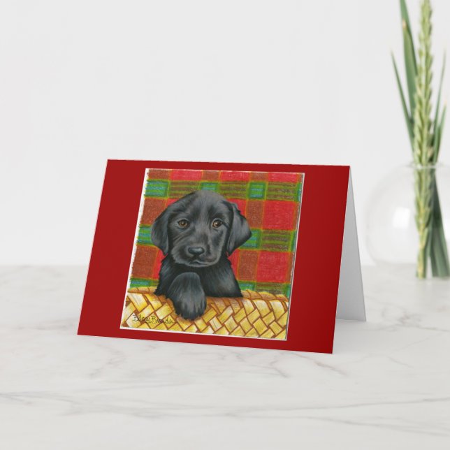 Hundvalentinkort Helgkort (Framsida)