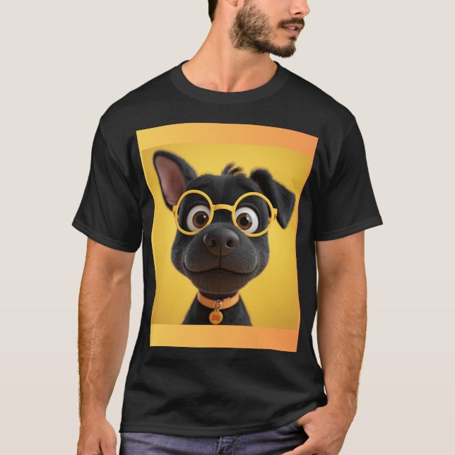 hundvalp t shirt (Framsida)