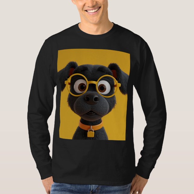 hundvalp t shirt (Framsida)