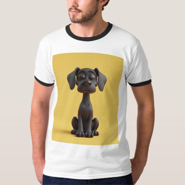 hundvalp t shirt (Framsida)