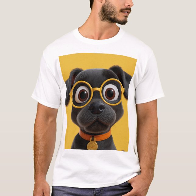 hundvalp t shirt (Framsida)