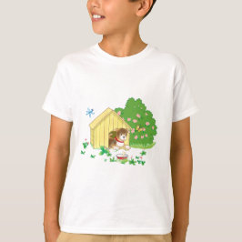 hundvalpar och ben i en skål t shirt