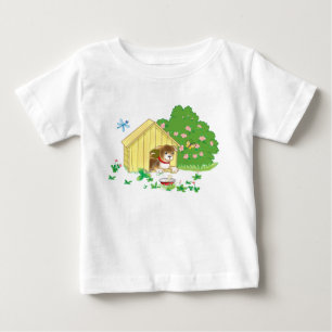 hundvalpar och ben i en skål t shirt