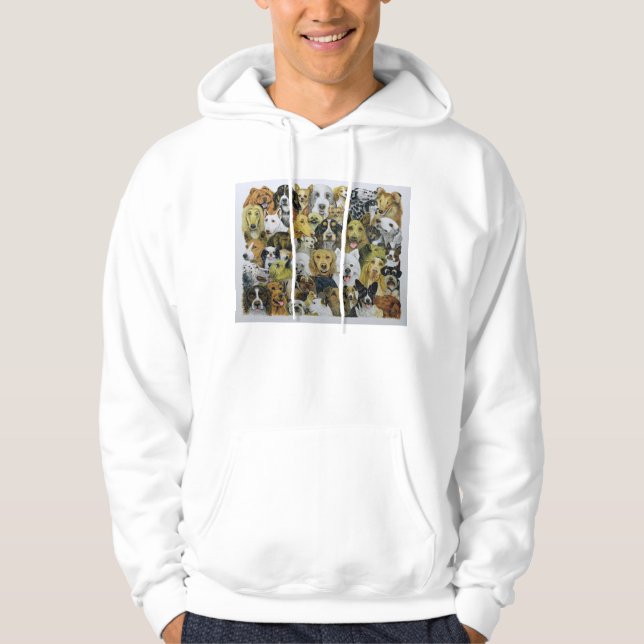 Hundvänner Hoodie (Framsida)
