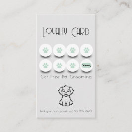 Hundvård hundklolikhet visitkort