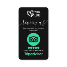 Hundvård TripAdvisor Omdömesförfrågan QR-kod