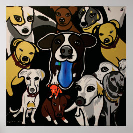 Hundvärld Poster
