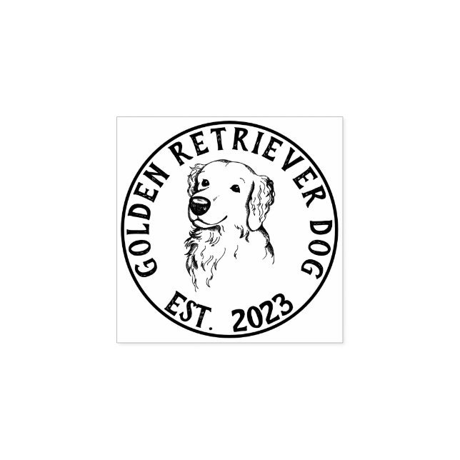 Hundverksamhet Valp Golden retriever Stämpel (Tryck)