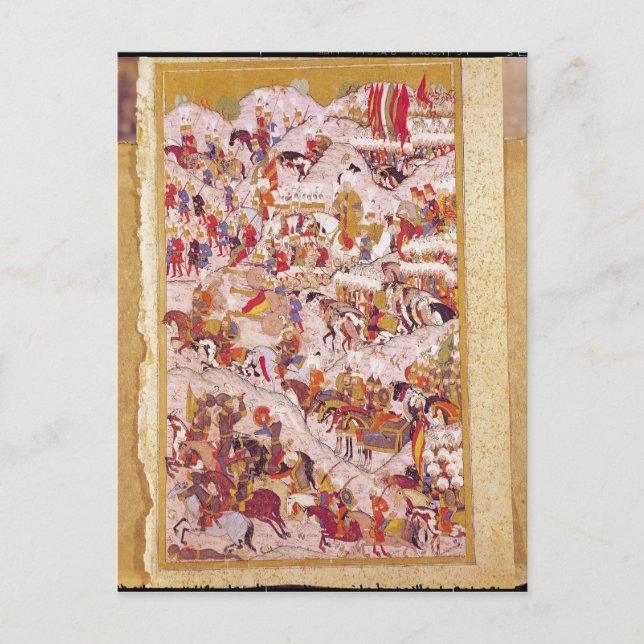 Hunername-manuscript: Suleyman Vykort (Framsida)