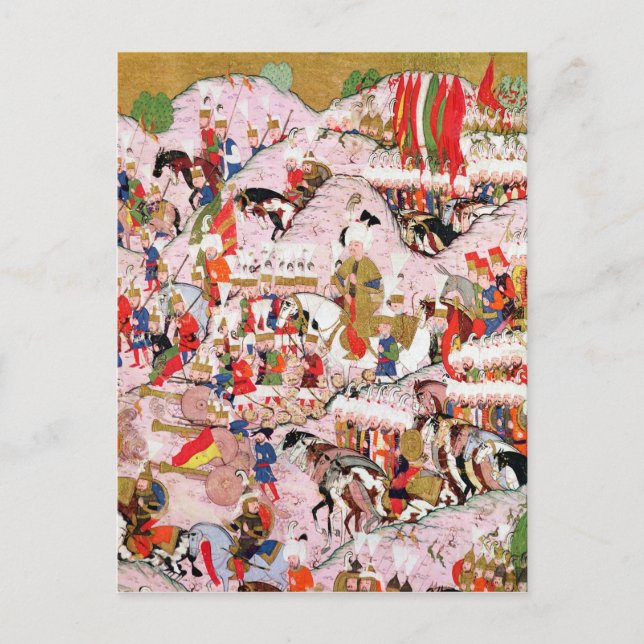 Hunername-manuscript Vykort (Framsida)